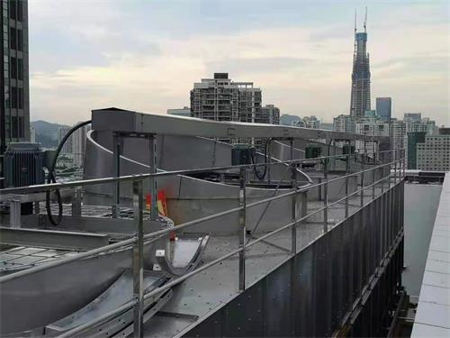 閉式冷卻塔噪音如何治理更好呢？,閉式冷卻塔內(nèi)部結(jié)構(gòu)